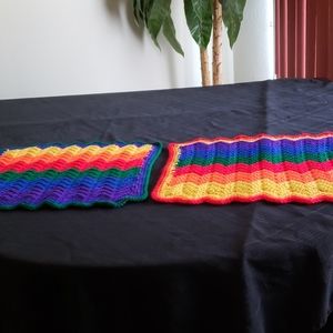 Colorful and Attractive Crochet Placemats.